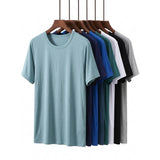 bamboo fiber men's T-shirt